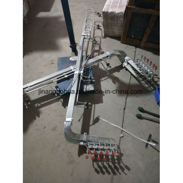 ISO9001 Certified Lubricating Pipe Assembly for Jichai Jinan Diesel Engine 190