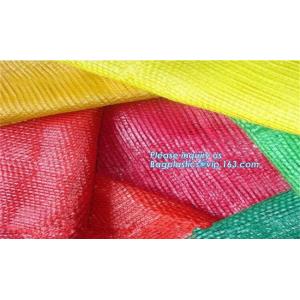 Plastic PE raschel mesh net bags for potato onion,potato bags raschel mesh bags