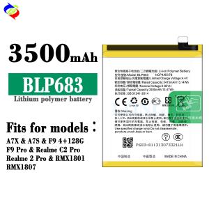 BLP683 3.85V 3500mAh Internal Li-ion Replacement Battery for OPPO F9 F9 Pro