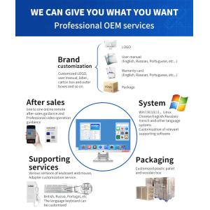 27 Inch All-in-One Business PC Intel Core I3 I5 I7 SSD Windows 10/11