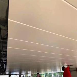 China 300x3000mm Aluminum H-Strip Ceiling For Convention Center Wall Decoration on sale