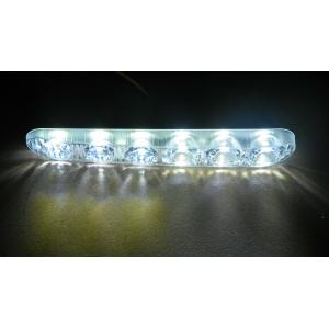 New 12-24V High Power 6 LEDs DRL