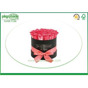 Luxury Bouquet Flower Boxes Embossing Surface Finish Environmentally Friendly