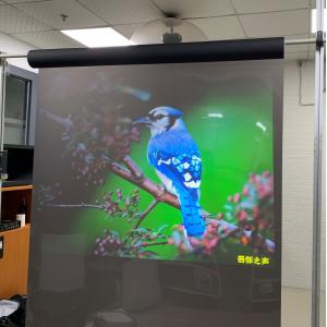 High contrast Holographic Screen , holoscreen projection film 1524 x 3000mm