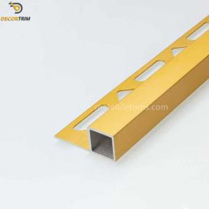 Tile Nosing Trim Aluminium Threshold Strip Tile Edging For Steps