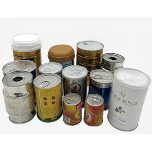 Cheap Custom Packing Milk Powder Can Oil Tin Can Food Can With Plastic Cap 0.25mm Thickness for sale
