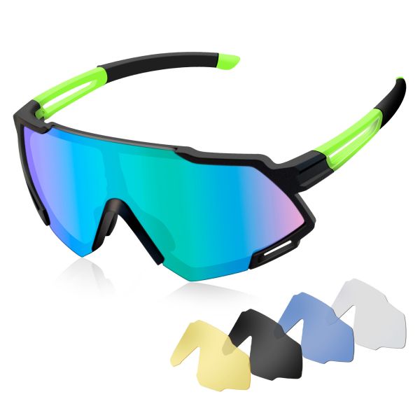 Quality TR90 Adjustable Polarized Running Sunglasses 100% UV Protection Impact Resistant wholesale
