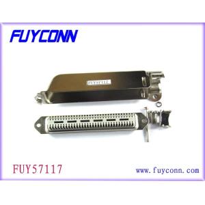 Amphenol 90 Degree RJ21 64 Pin Centronics Connector IDC Plug Connector Male Type