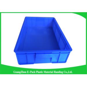 Warehouse Plastic Stackable Containers Big Capacity Space Saving Foldable
