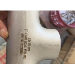 Welded Seamless SS Equal Tee SCH10S SCH40 SCH80S