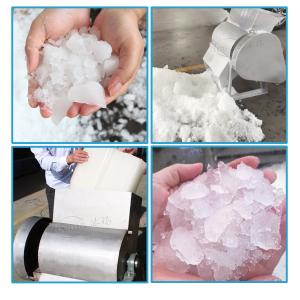 Commercial Automatic Ice Crusher Machine Manual 200kg/Min
