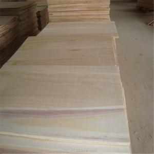 Solid Wood Boards Paulownia Timber in 1220*2240mm Size with and Density 300