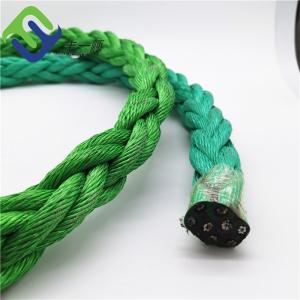8 Strand PP Monofilament Combination Rope 1000M Per Roll For Laying Cable Ship