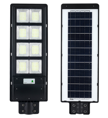 90W 120W All in one integrated solar garden and street light for public square, plaza, courtyard, garden, park, street