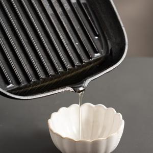 Hot Selling Omelette Fry Grill Pan Multipurpose Korean Die Cast Iron Bbq Frypan