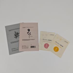 Colors Printing Biodegradable Paper Sachets For Skincare Plastic PLA Compostable