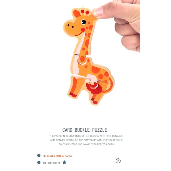 Wholesale Three-dimensional Buckle Scene Puzzle Oem Odm Kids Early Learning Enlightenment Dinosaur Cognition Scratching Board