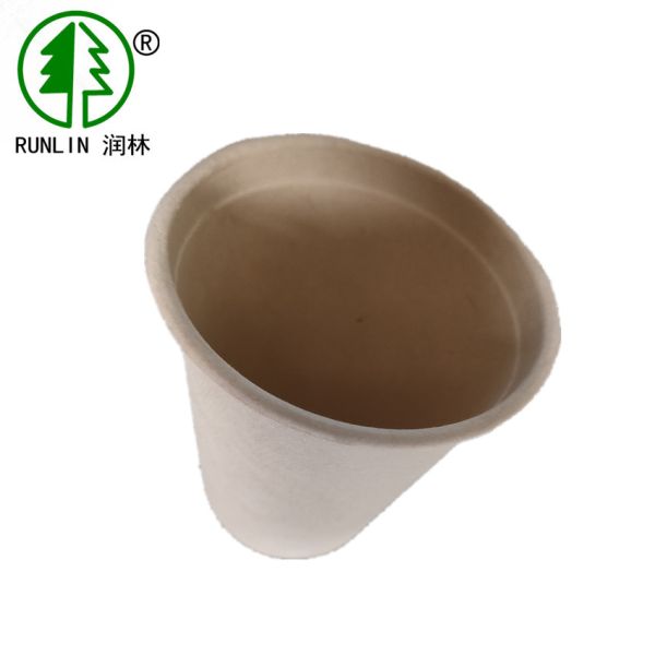Home 350ml Compostable Disposable Compostable Cups Bagasse 12 Oz Biodegradable