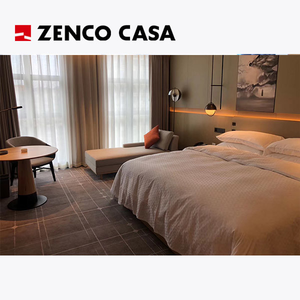 Quality Morden Style Hotel Bedroom Furniture Set Size 2000*2000*300mm wholesale