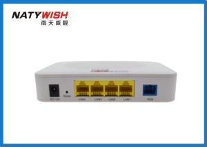 Cheap White 1 EPON Port FTTX ONT , FTTX Optical Network Unit Support WiFi Function for sale