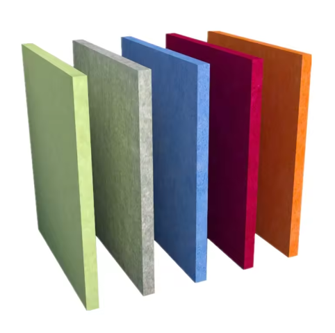 China Polyester Fiber Acoustic Panels recycled pet acoustic panel high density polyester sound absorber on sale