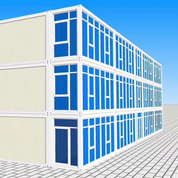 OEM/ODM Prefabricate Container Flat Pack Fast Build Homes Customized Color Tiny