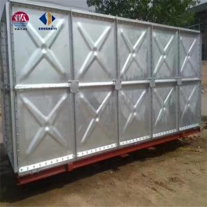 Customizable 400000 Liters AI Sectional Rectangular Galvanized Steel Water