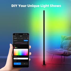 Cheap 12V 2A Floor Lamp Ambient Light , Standing Corner Light Aluminium ABS Material for sale