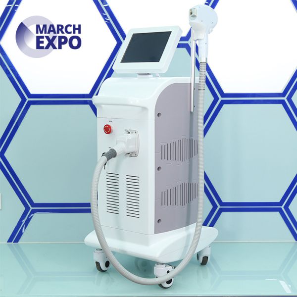 Quality High Tech Epilator Diode Laser Hair Removal Three Wavelength 808 755 1064 Diode Laser wholesale