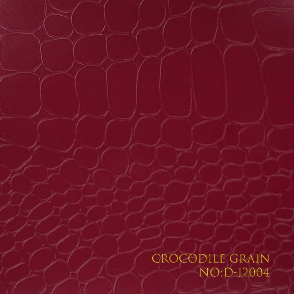 Quality Crocodile patterned PVC wrapping paper, waterproof and scratch resistant wholesale