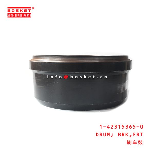 1-42315365-0 Isuzu Brake Parts Front Brake Drum 1423153650 For LV 6WF1