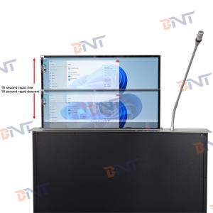 17.3 Inch Hidden Motorized Lift Mechanism Monitor Paperless Conference System