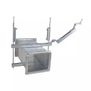 Easy And Quick Galvanized Steel Seismic Bracing For Ductwork with 500kg Load