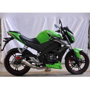 China High Speed Motorcycle Racing Bike Classic Green Color Electric / Kick Start on sale
