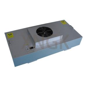 Cheap H13 / H14 Motorized HEPA Module Hood Fan Filter Unit Gal Frame Nylon Mesh Pre Filte for sale