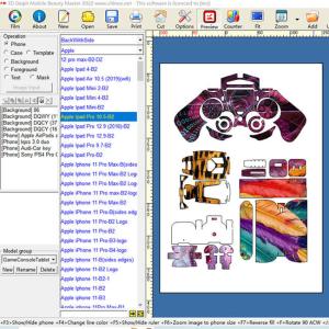 PET Daqin Machine Mobile Skin And Screen Protector Making Laptop Skin Design