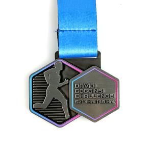 Virtual Running Medal With Patterned Color Spraying / Virtual Challenges With