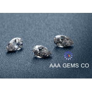 Unique White Color Loose Moissanite In Size 3 x 5 MM Pear Shape