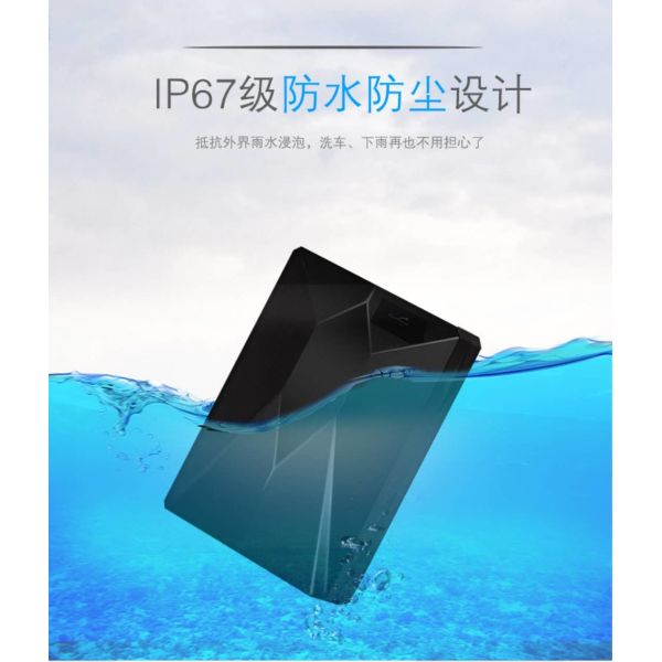 Waterproof Magnetic GPS Vehicle Tracker Wireless With Rechargable Li - Ion