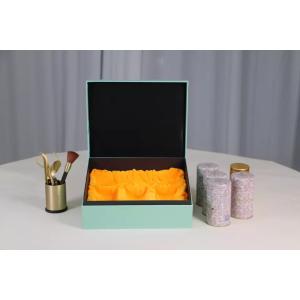 Stamping / Embossing Tea Storage Box , Custom Paperboard Boxes With Metal Tin