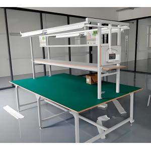 Cheap ESD Bench With Overhead Lighting For Optimal Workspace Illumination for sale