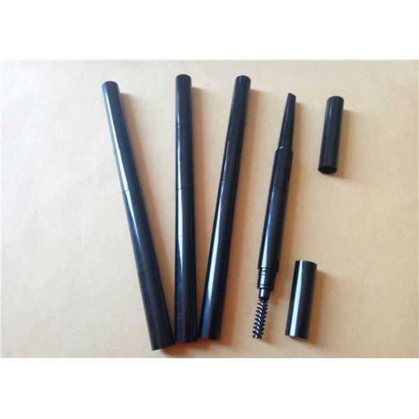 Quality 3 In 1 Plastic Double Ended Eyeshadow Stick Makeup Tube 149.5mm Length wholesale
