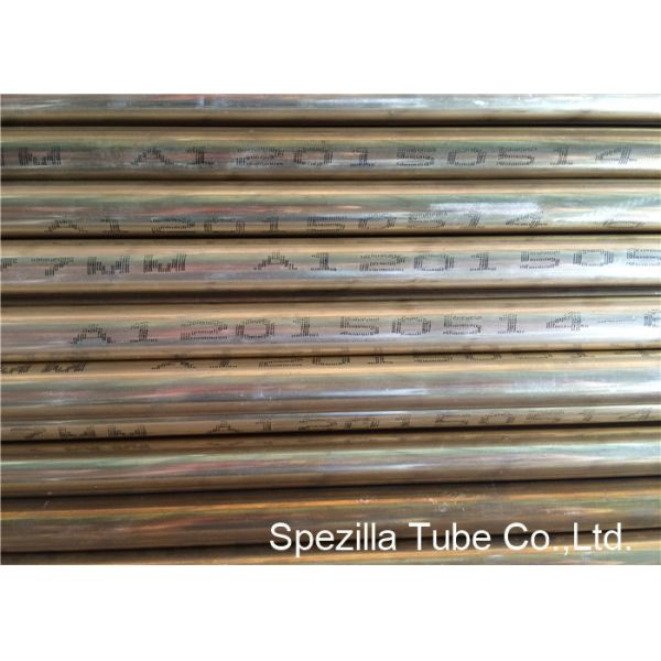 Admiralty stainless steel tube heat exchanger BS 2871 CZ111 EN CW706R OD 19.05 x
