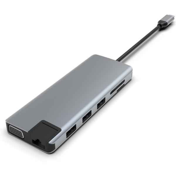 Quality Usb C Monitor Adapter USB C Docking Station 3 Monitors USB C Hub Laptop Multiport Adapter Dock Dongle wholesale