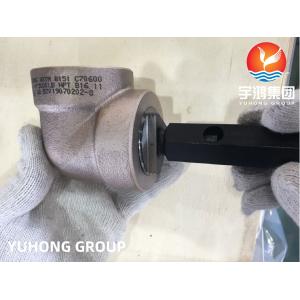 ASTM B151 C70600 Copper Nickel Forged Threaded Pipe Fitting B16.11