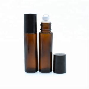 China Lidded Empty Roll On Bottles For Essential Oils Reusable Leakproof on sale