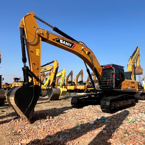 Moving Type Crawler SANY SY335H Used Excavator