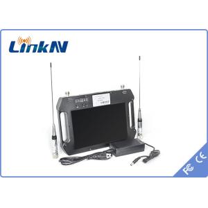 Portable Wireless Video Receiver FHD CVBS COFDM QPSK H.264 with 10.1" Display