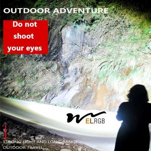 1000 Lumens 4led Rechargeable Cob Flashlight Multifunctional Led Flashlight