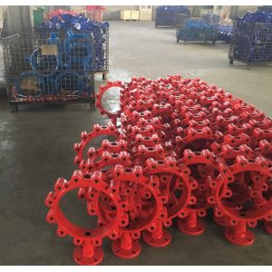 China GG20 cast iron DIN standard butterfly valve